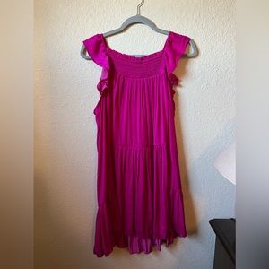 Free People (Intimately) Want Your Love Mini Dress in Deep Orchid Pink!!